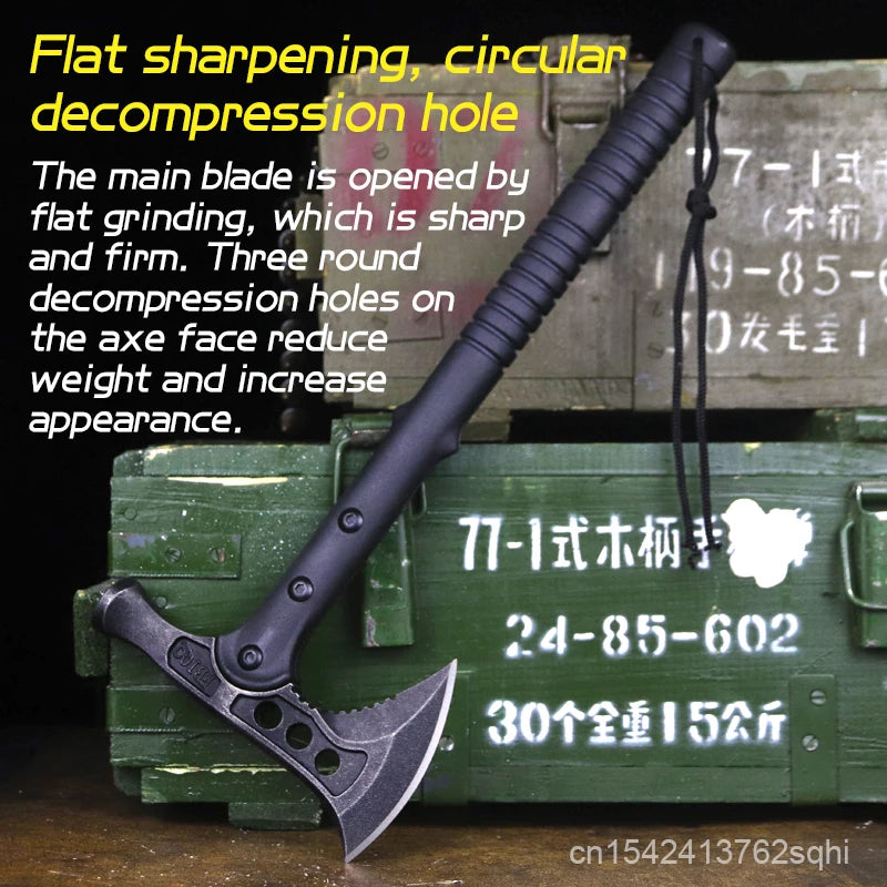 Multi-purpose American fire rescue hammer axe vehicle-mounted survival camping tactical axe mountain chopping hand axe