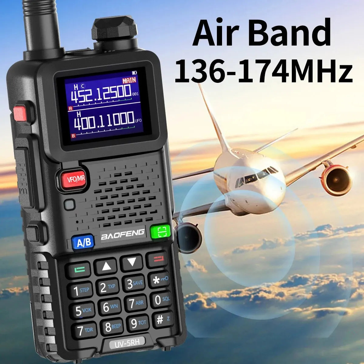 UV 5RH 10W Full Bands Walkie Talkie