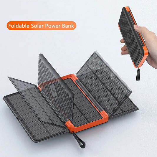 FoldableSolar Power Bank 20000mAh