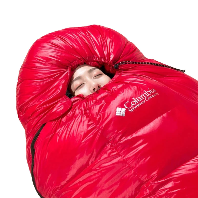 95% White Goose Down Mummy Sleeping Bag